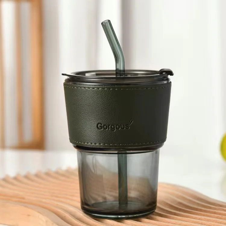 Bamboo Cup, Straw Cup, Juice Drink, Coffee Cup, Event Promotion Gift Cup, Glass Water Cup