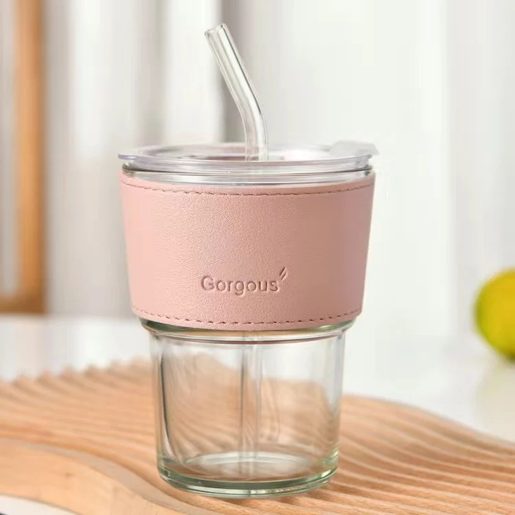 Bamboo Cup, Straw Cup, Juice Drink, Coffee Cup, Event Promotion Gift Cup, Glass Water Cup
