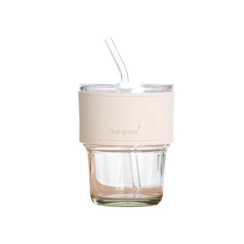 Bamboo Cup, Straw Cup, Juice Drink, Coffee Cup, Event Promotion Gift Cup, Glass Water Cup