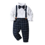 British children's dress flower girl Autumn boy suit little boy host costume piano kindergarten performance costume