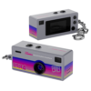 Red G6 Kids Mini Thumb 1080P HD Retro Camera showing front lens and back screen